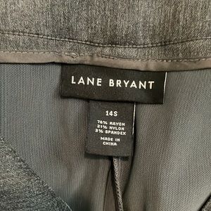 Lane Bryant straight-leg trousers 14S
